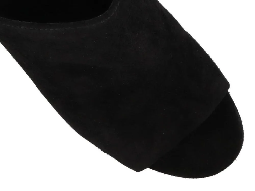 3.1 Phillip Lim Cube Suede Mules