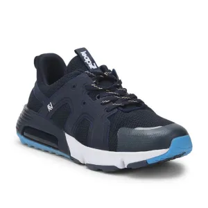 Leap7x Casual Navy Blue Lacing Shoes For Men Phillipe By Liberty