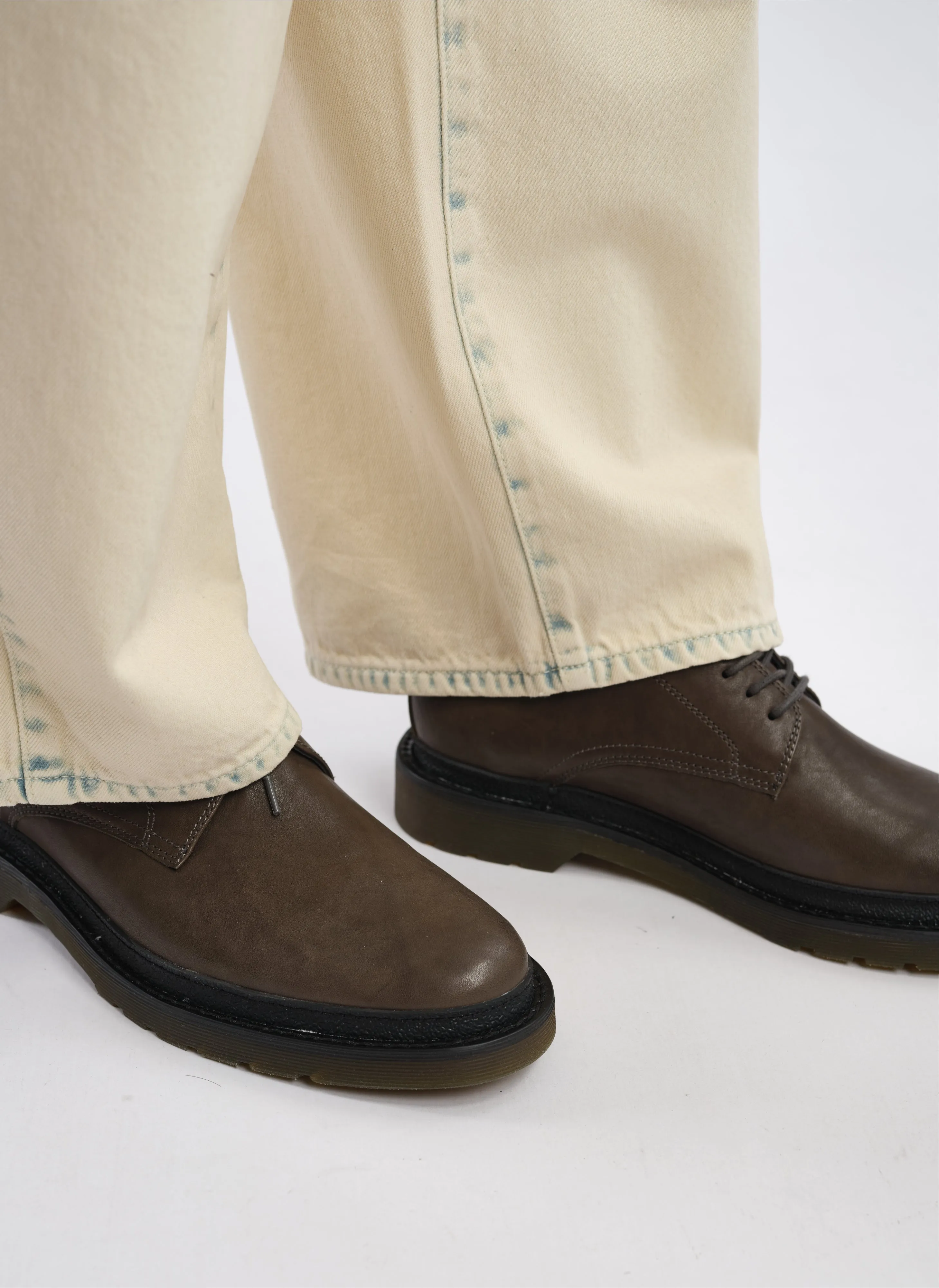 Leather Derby Shoes