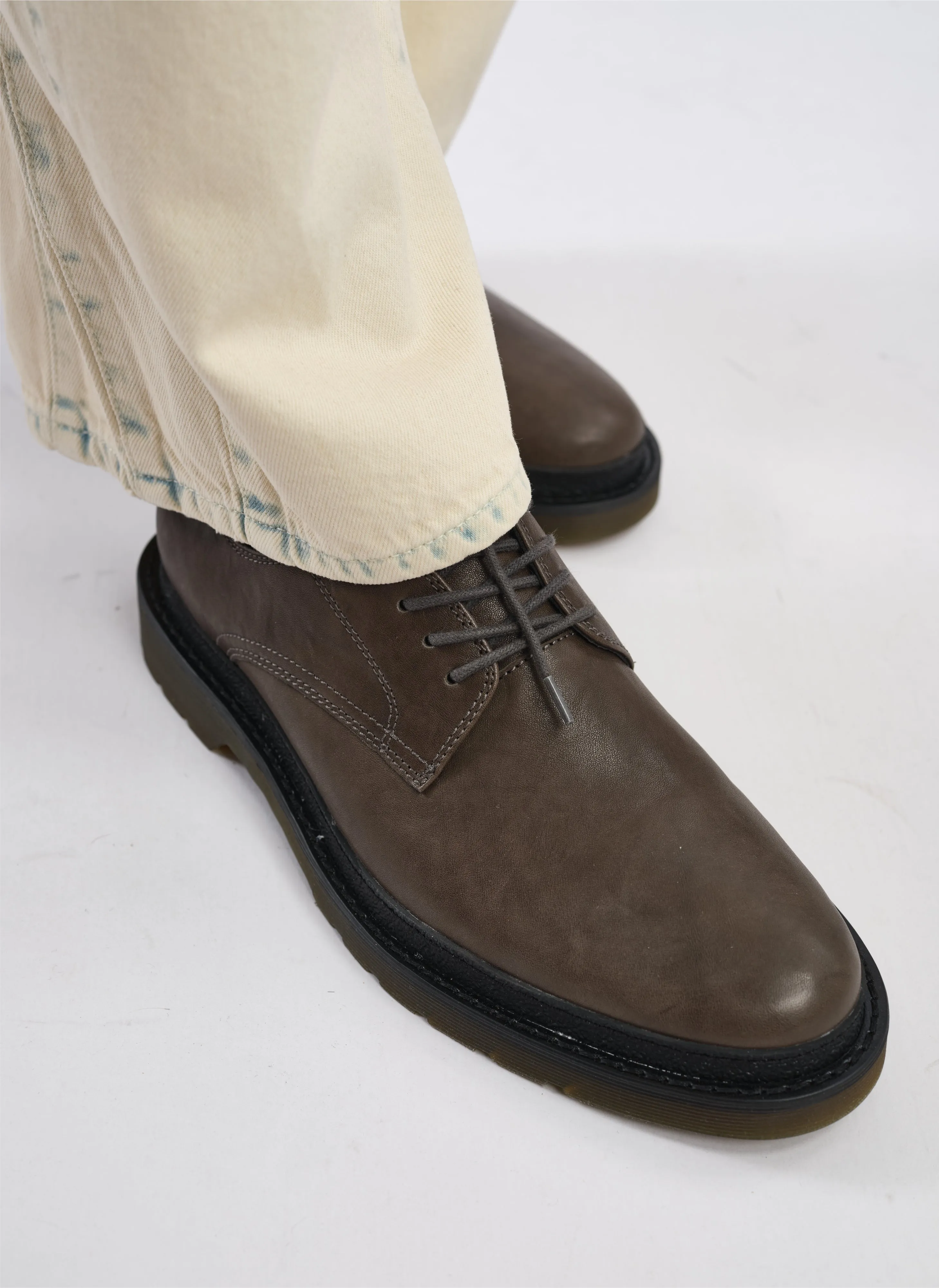 Leather Derby Shoes