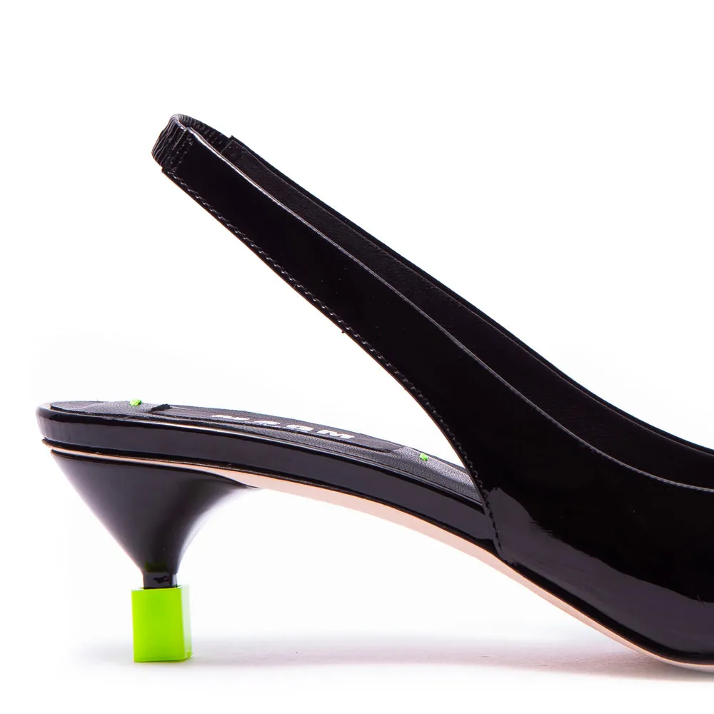 Msgm Iconic Heels Black