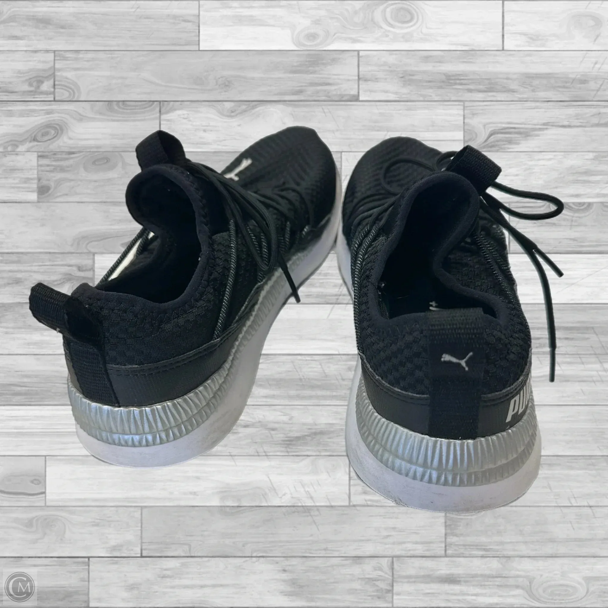 Shoes Athletic By Puma In Black, Size: 8