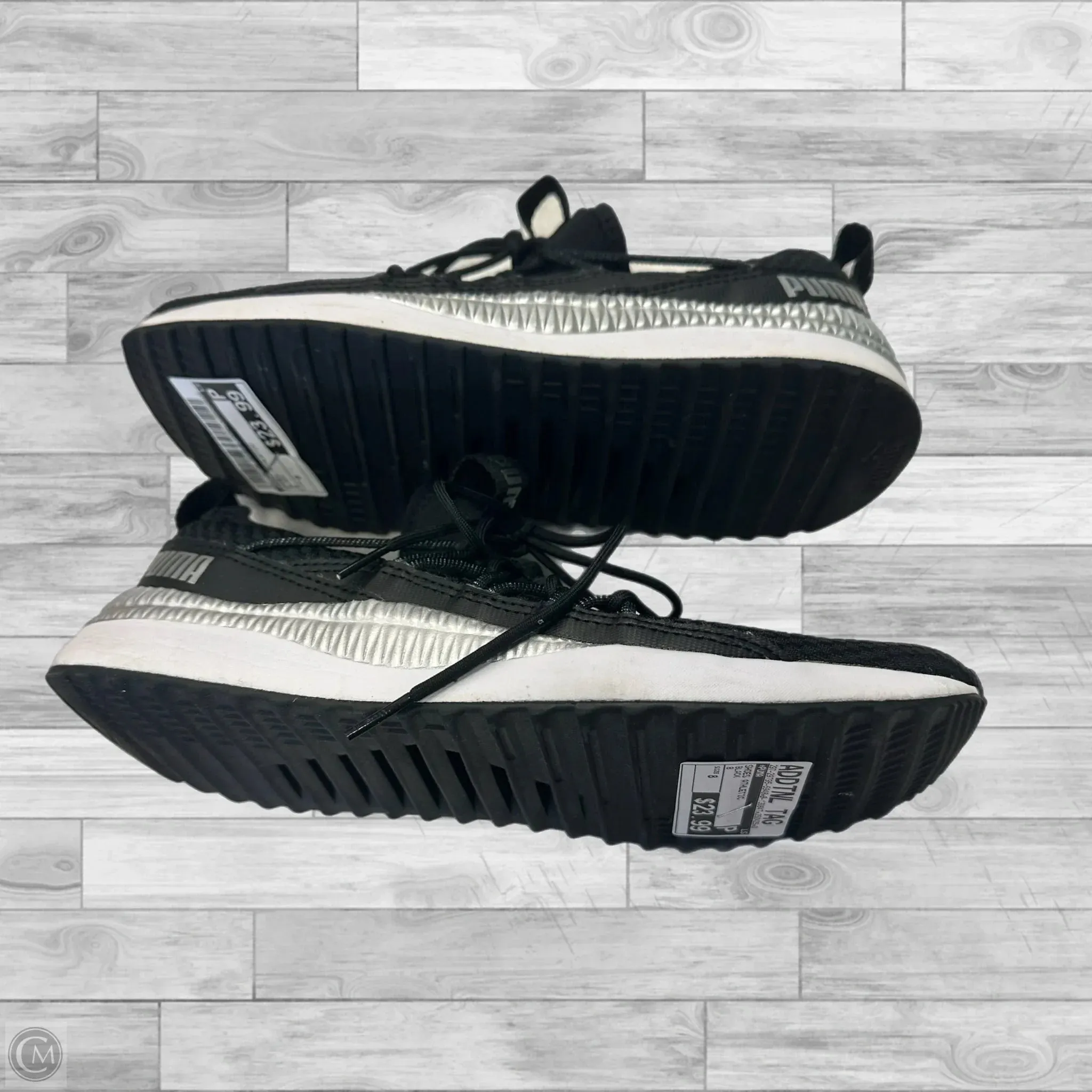 Shoes Athletic By Puma In Black, Size: 8