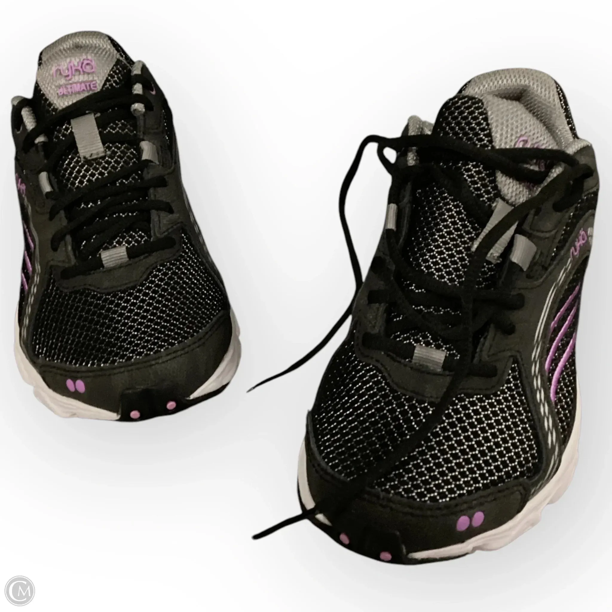 Shoes Athletic By Ryka In Black & Pink, Size: 5