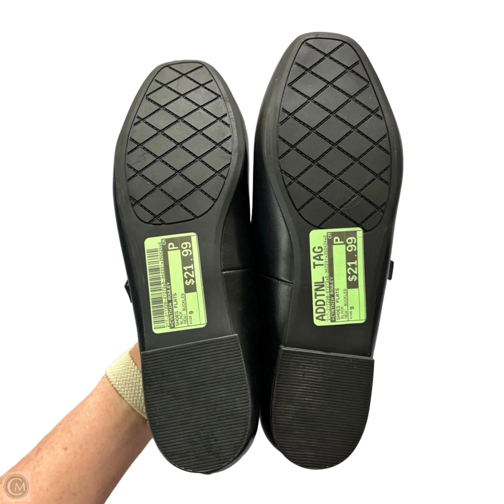 Shoes Flats By Cynthia Rowley In Black, Size: 9