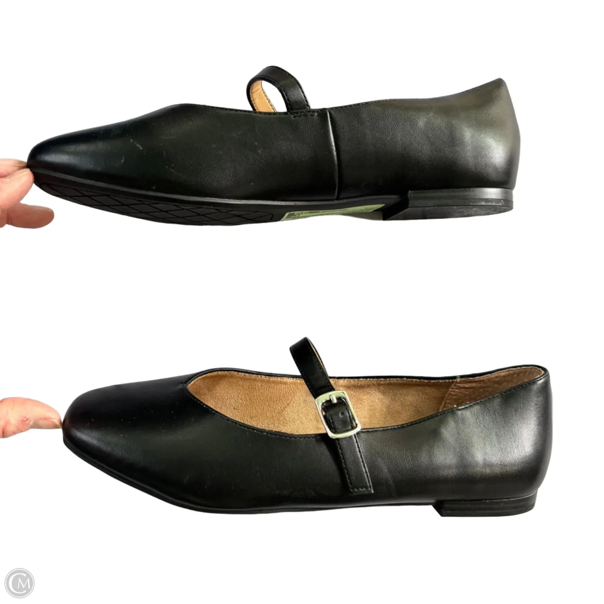 Shoes Flats By Cynthia Rowley In Black, Size: 9
