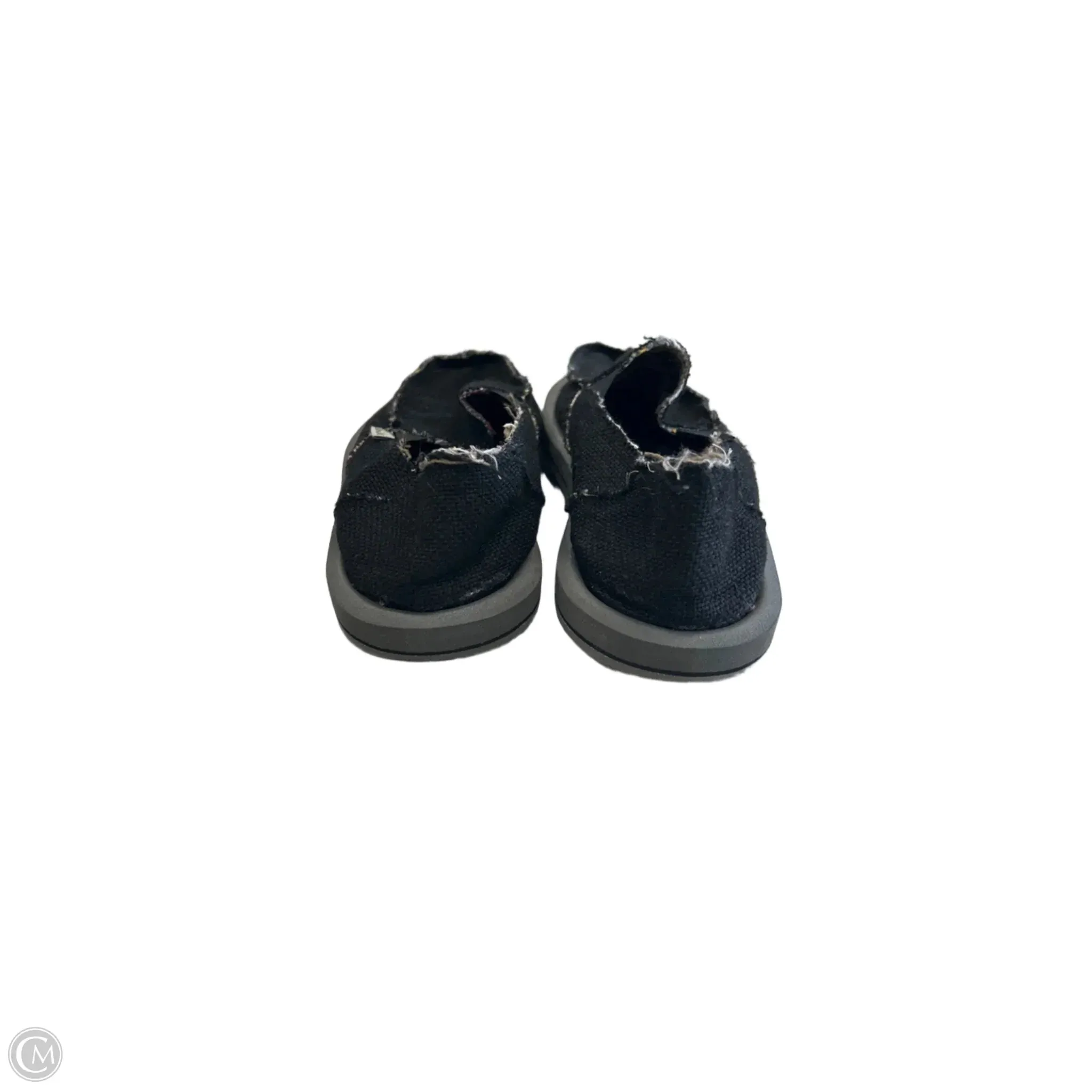 Shoes Flats By Sanuk In Black, Size: 8