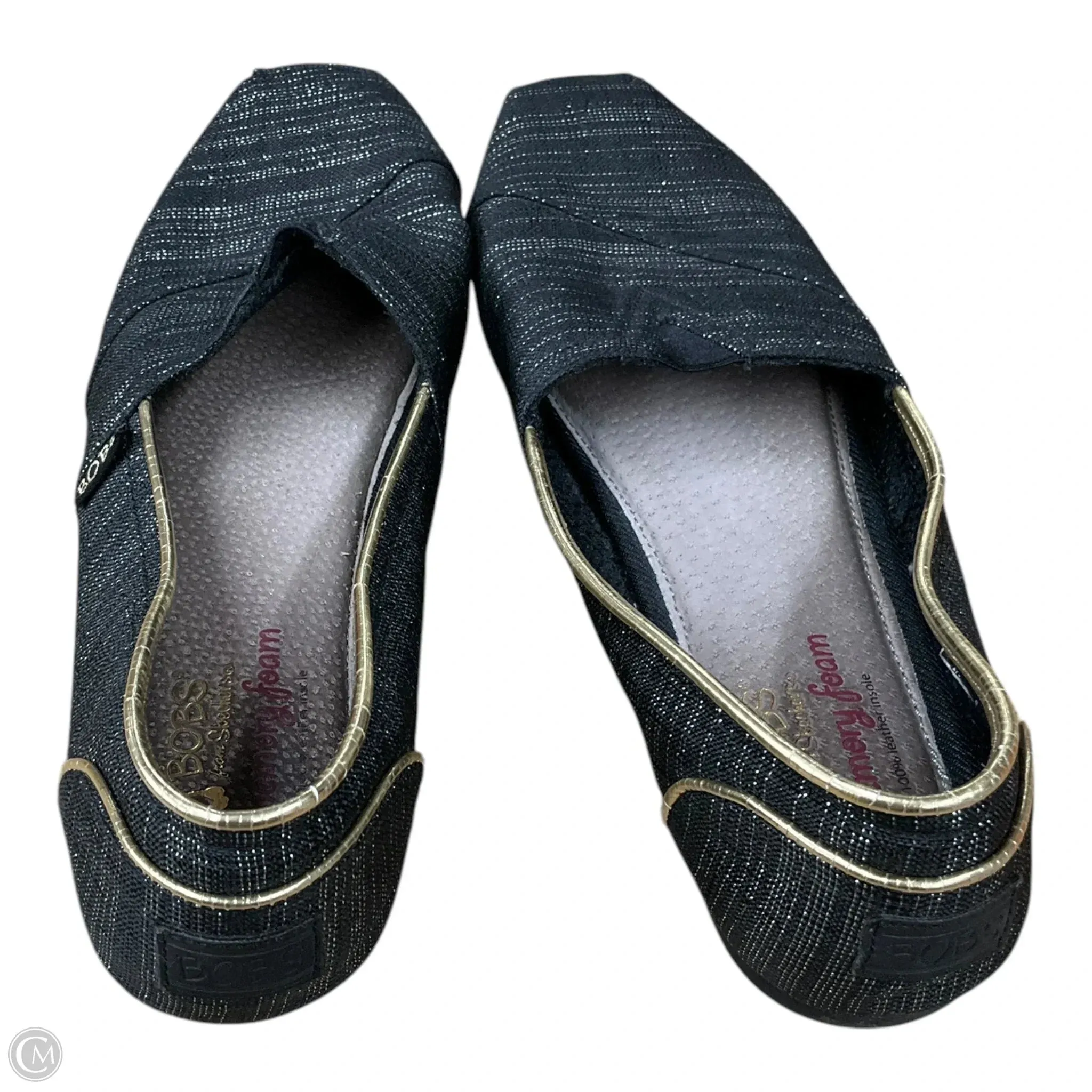 Shoes Flats By Skechers In Black, Size: 7.5