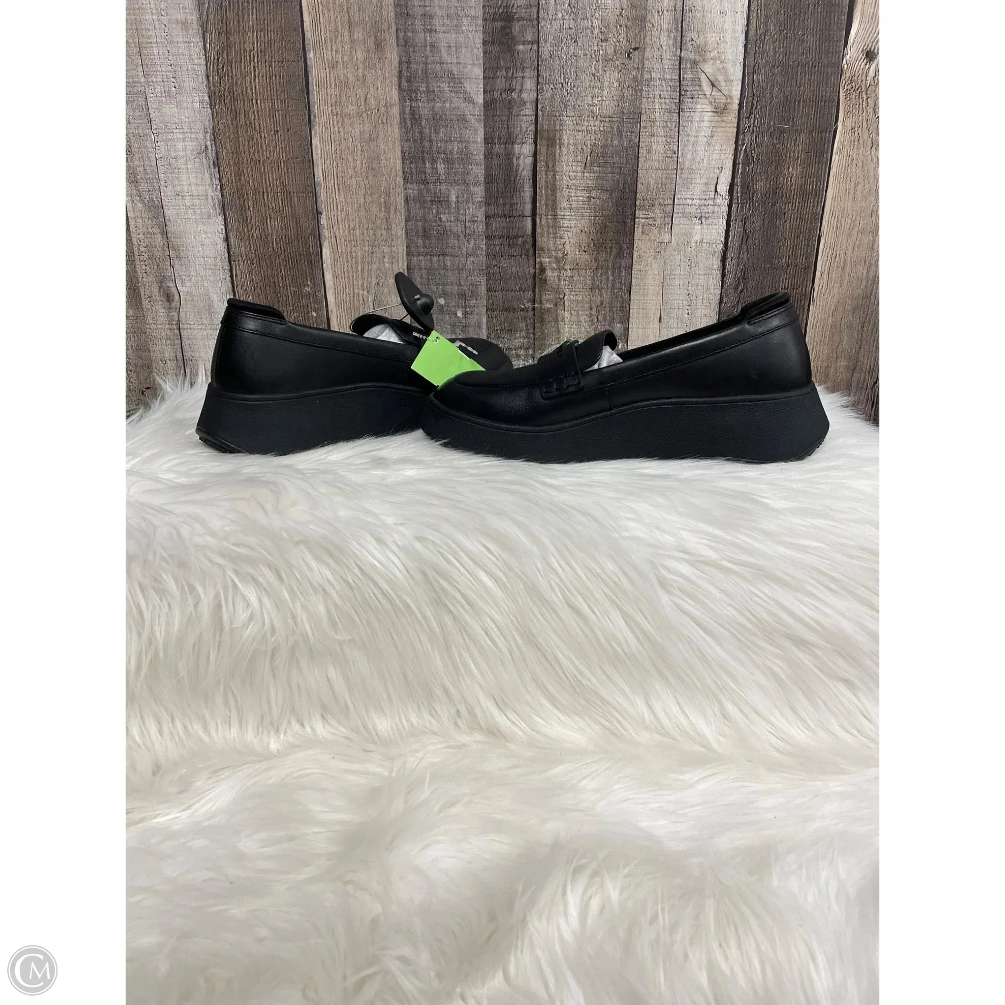 Shoes Heels Wedge By Fitflop In Black, Size: 7.5