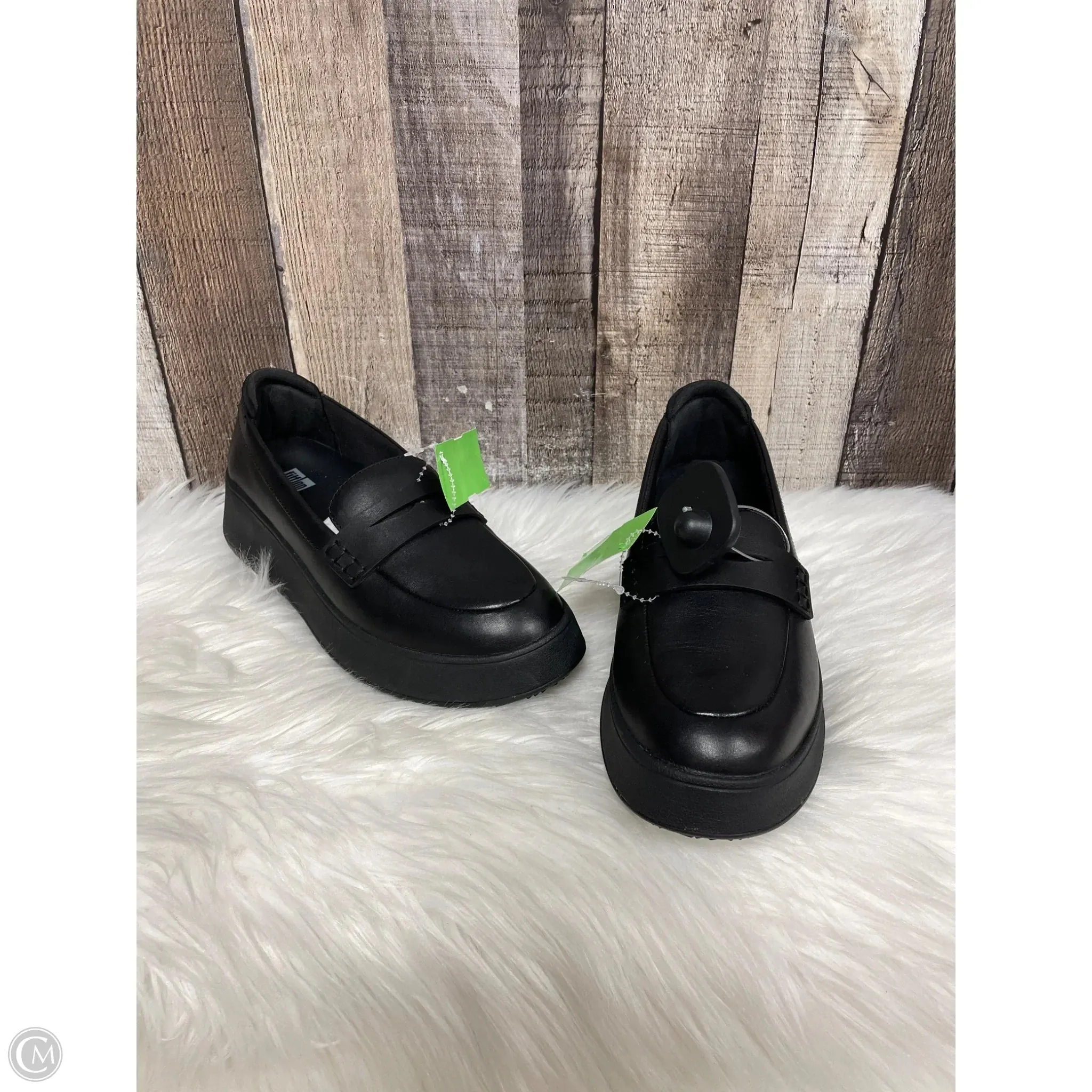 Shoes Heels Wedge By Fitflop In Black, Size: 7.5