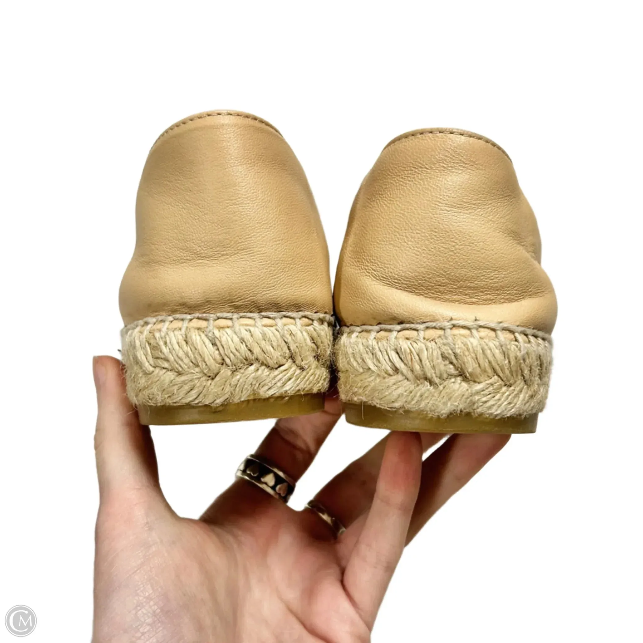 Shoes Luxury Designer By Chanel In Black & Tan, Size: 9