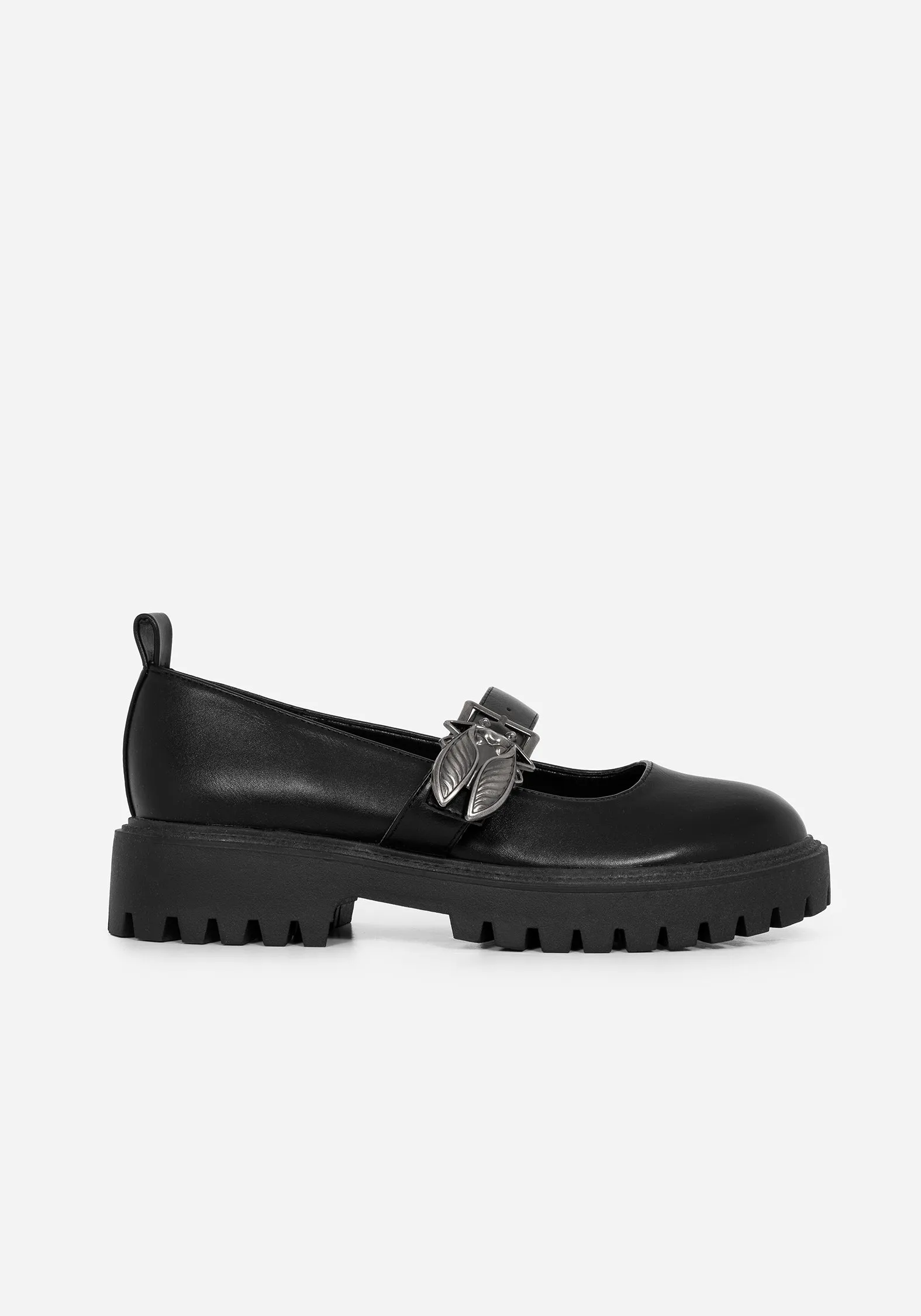Swarm Bug Buckle Mary Jane Shoes
